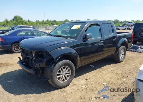 2016 Nissan Frontier Sv из США, поврежденный, VIN 1N6AD0EV7GN719270